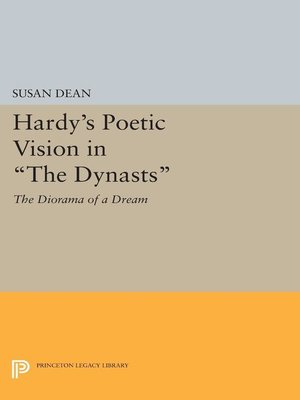 cover image of Hardy's Poetic Vision in the Dynasts